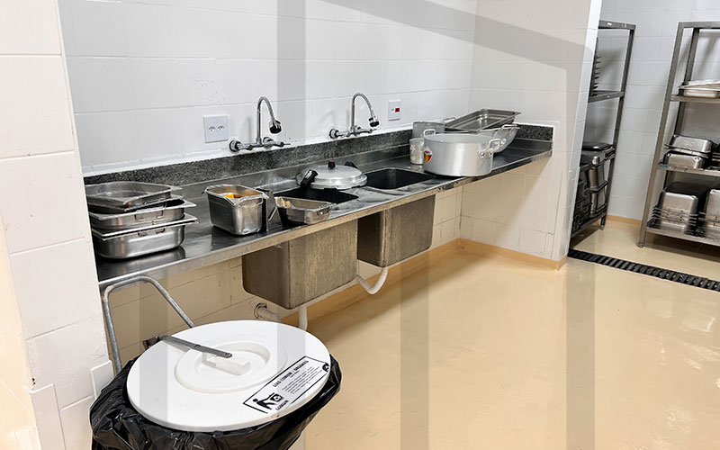 Reforma cozinha hospitalar
